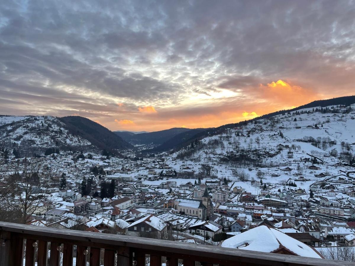 Le Flocon 88 - Vue Exceptionnelle Appartement La Bresse Buitenkant foto