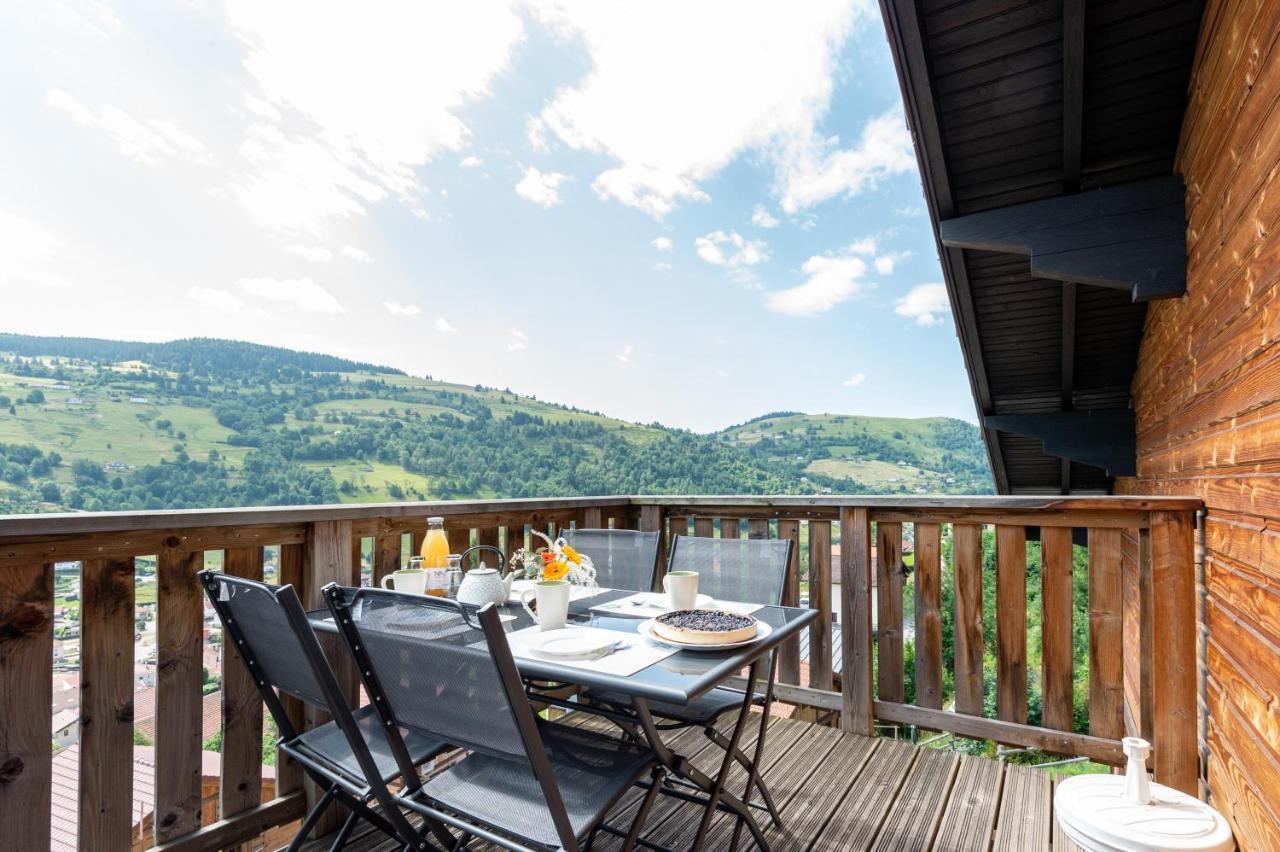 Le Flocon 88 - Vue Exceptionnelle Appartement La Bresse Buitenkant foto