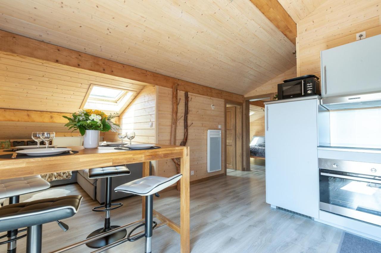 Le Flocon 88 - Vue Exceptionnelle Appartement La Bresse Buitenkant foto