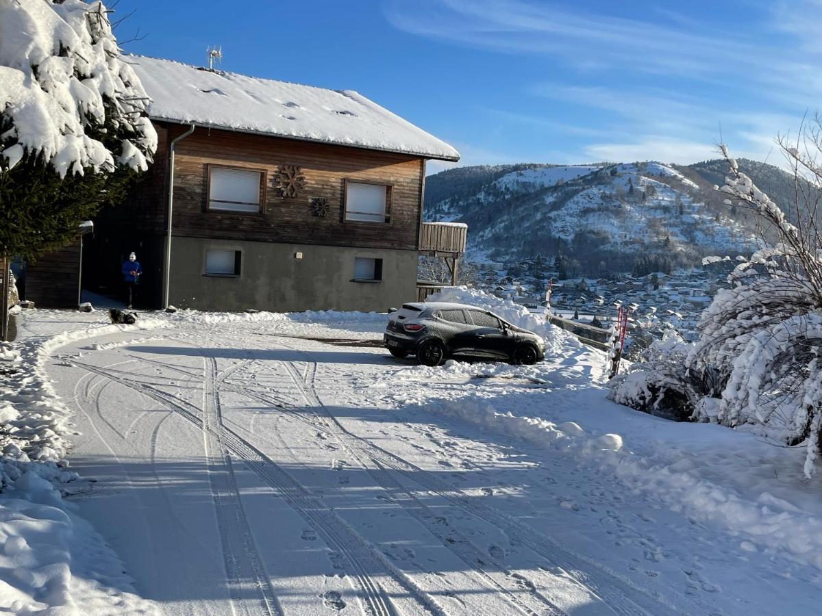 Le Flocon 88 - Vue Exceptionnelle Appartement La Bresse Buitenkant foto